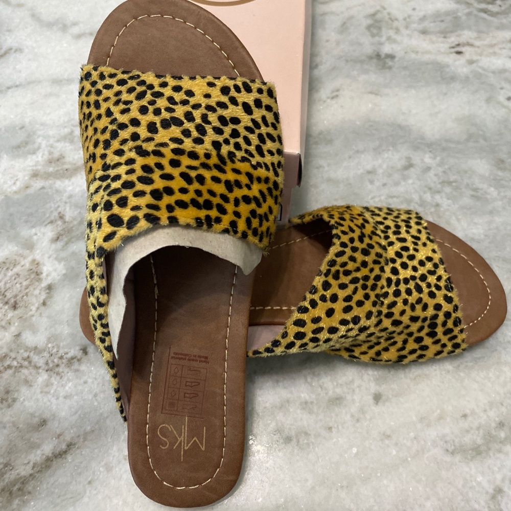 MKS Leopard Print Slides